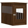 furniture dog crate close view