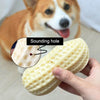 Funny Pet Dog Squeaky Toys For Small Middle Dogs Bite Resistant Puppy Cat Dogs Toys Pets Rubber Peanut Clean Tooth Chew Toy - 1 of 14