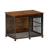 furniture dog crate open door