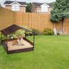 Wicker Dog House, Elevated Rattan Dog Bed outside view