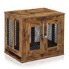 Furniture Dog Crate with Tray for Small Dogs side view