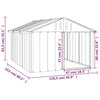 galvanized dog house dimensions