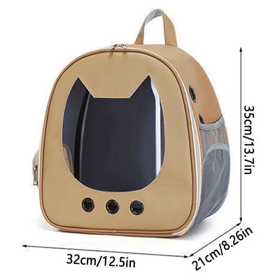 Portable Outdoor Cat Travel Shoulder Bag Cat Carrying Bag Large Capacity Breathable Dog Carrier Bag - 3 of 6