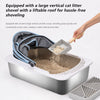 1 Pack Large(24*16*17"H) Stainless Steel Cat Litter Box - 5 of 5