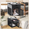 Furniture dog house as side table