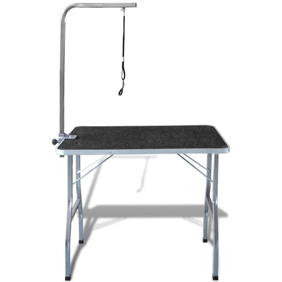 Portable Pet Dog Grooming Table with Castors = 2 of 8