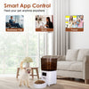 5L Automatic Pet Feeder Timed 2.4G WiFi Cat Feeder With App Control 1-10Meals Dry Food Per Day Type-C Battery Dual Power Supply For Cats Dogs - 4 of 10