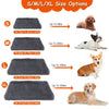 Dog Bed Soft Plush Cushion Cozy Warm Pet Crate Mat Dog Carpet Mattress with Long Plush for S M Dogs - S, L, XL - 1 of 9