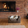lifestyle-snoozer-pet-products-luxury-square-dog-bed-microsuede-buckskin-large-hot-fudge_c59593d3-e486-4969-a93c-20c40dfe18021 of 10