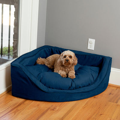 luxury-corner-dog-bed-lifestyle-sapphire-1-71 of 9