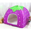 5 Size Cute Strawberry Dog Bed House