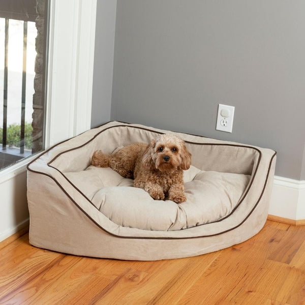 snoozer-pet-products-luxury-corner-dog-bed-microsuede-sapphire-3_4e7c565c-e9c9-484a-ba14-0c9a10bed6a11 of 9