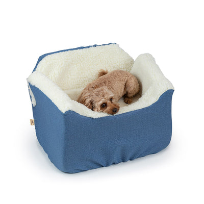 studio-snoozer-pet-products-lookout-i-dog-car-seat-denim-diamond-medium8 of 10
