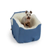 studio-snoozer-pet-products-lookout-i-dog-car-seat-denim-diamond-small-11 of 11