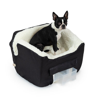 studio-snoozer-pet-products-lookout-ii-dog-car-seat-black-diamond-medium1 of 7
